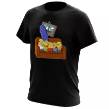 T-Shirt “Die Minions und die Simpson” – Parodie auf Minions