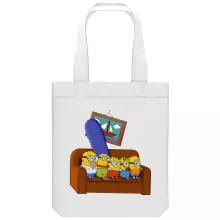 Minion totebag “Minion and Homer Simpson” – Minions parody