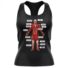 Débardeur Femme Le Titan Colossal « Titanatomie colossale... » – Parodie L'attaque des Titans