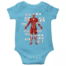 Body bébé Le Titan Colossal « Titanatomie colossale... » – Parodie L'attaque des Titans