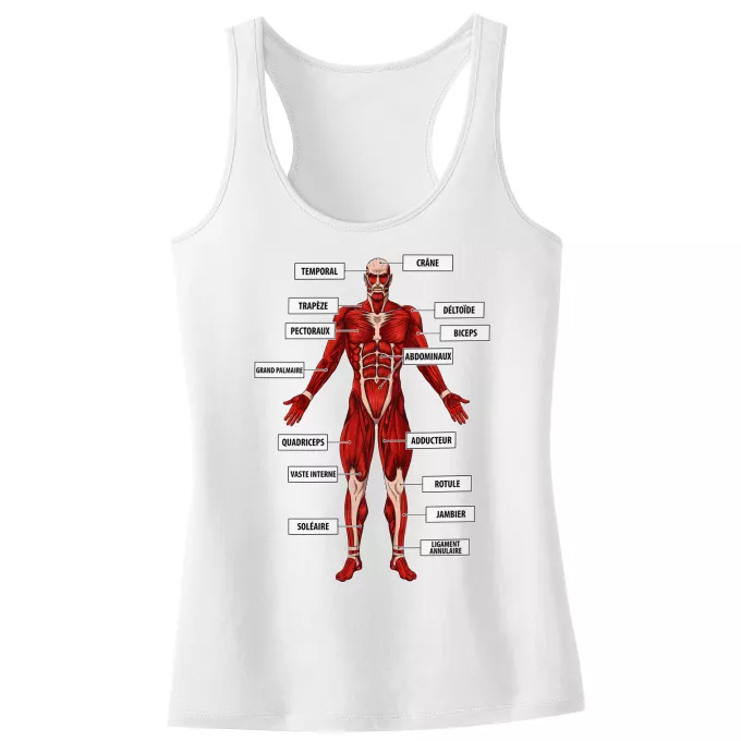 Débardeur Enfant Fille Parodie L'attaque des Titans Titanatomie colossale... :) - Le Titan Colossal