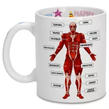 Mug Le Titan Colossal « Titanatomie colossale... » – Parodie L'attaque des Titans