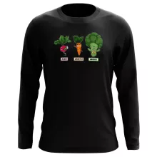 T-Shirt à manches longues Sangoku « Super Héros de la Planète Végétale » – Parodie Dragon Ball Z
