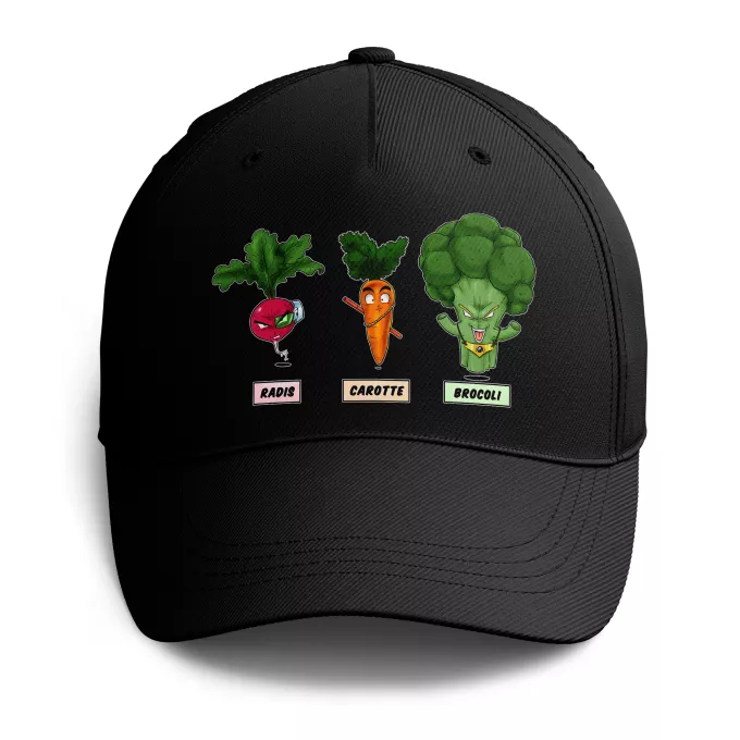 Casquettes Parodie Dragon Ball Z - DBZ Super Héros de la Planète Végétale - Sangoku, Broly, Raditz