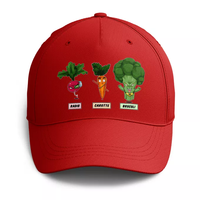 Casquettes Parodie Dragon Ball Z - DBZ Super Héros de la Planète Végétale - Sangoku, Broly, Raditz
