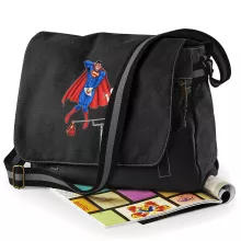 Bolso bandolera “El Hombre de Acero” – Parodia de Superman