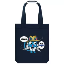 Borsa Tote Bag in cotone organico Parodie di Manga