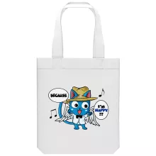 Happy totebag – Fairy Tail parody