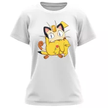 Pikachu Damen T-shirt “Pikachu und Mauzi” – Parodie auf Pokémon