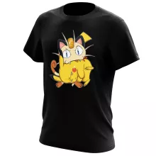 Pikachu T-Shirt “Pikachu und Mauzi” – Parodie auf Pokémon