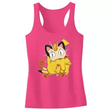 Pikachu Mädchen Kinder Tank top “Pikachu und Mauzi” – Parodie auf Pokémon