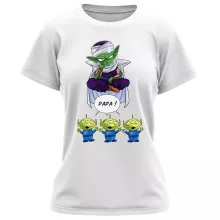 T-shirt Femme Piccolo « Papa !! » – Parodie Dragon Ball Z