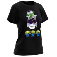 T-shirt Femme Piccolo « Papa !! » – Parodie Dragon Ball Z
