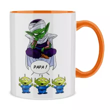 Mug Piccolo « Papa !! » – Parodie Dragon Ball Z