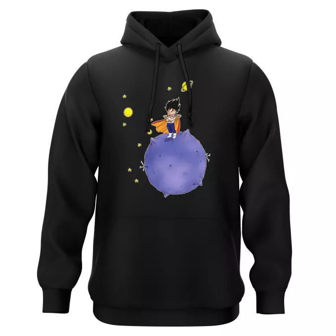 Felpe con cappuccio Paoridia Dragon Ball Z - DBZ Il piccolo principe Vegeta