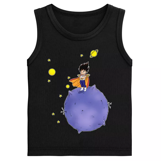 Canotte da bambini e ragazzi Paoridia Dragon Ball Z - DBZ Il piccolo principe Vegeta