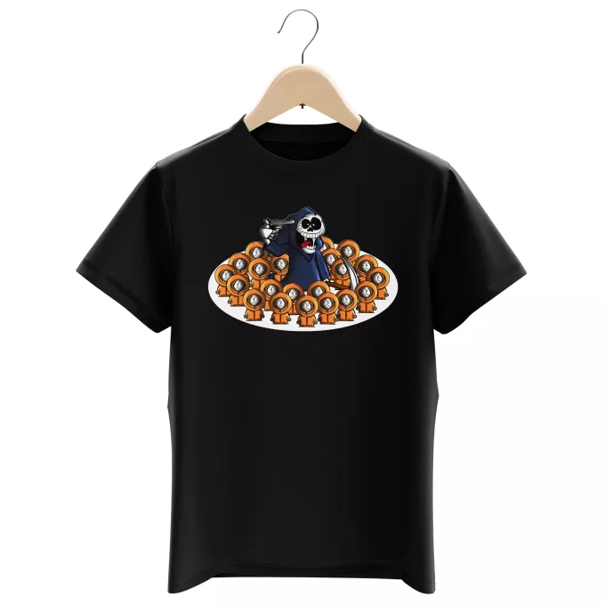 T-shirts crianças rapaz Paródia South Park Kenny