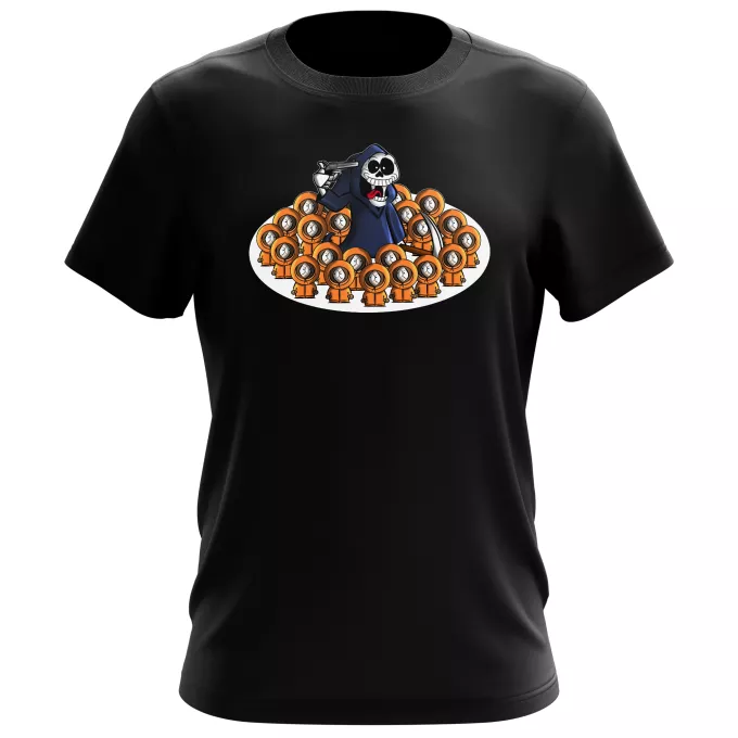 T-shirts de homem Paródia South Park Kenny