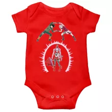 Traje de bebé de manga corta Parodias de manga