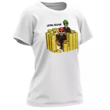 Mario T-shirt för kvinnor “Mario e Luigi” – Parodi Super Mario