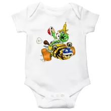 Short sleeve Baby Bodysuits Video Games Parodies