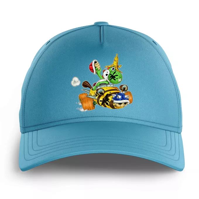 Gorras Niños Parodia Mario Kart Yoshi