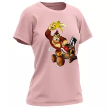 T-shirt Femme Donkey Kong « Kart Fighter - Player 4 » – Parodie Mario Kart