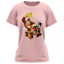 T-shirt Femme Donkey Kong « Kart Fighter - Player 4 » – Parodie Mario Kart