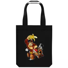 Organic Cotton Tote Bag Video Games Parodies