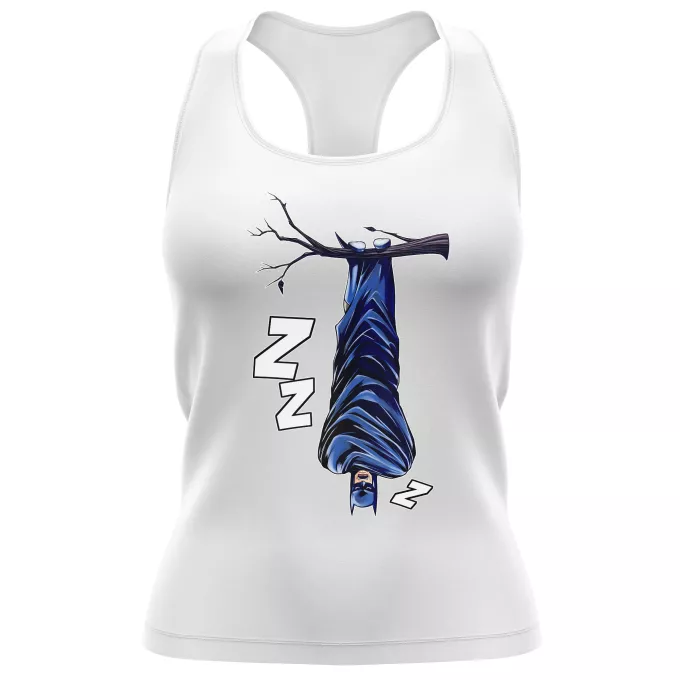 Vrouwen Tank Tops Parodie Batman Batman