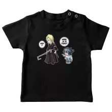 T-shirt bébé Kira « Erreur sur la personne... » – Parodie Bleach