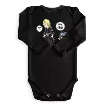 Body bébé manches longues Kira « Erreur sur la personne... » – Parodie Bleach