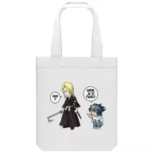 totebag Kira « Erreur sur la personne... » – Parodie Bleach