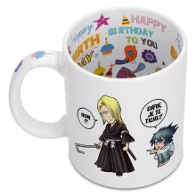 Mug Kira « Erreur sur la personne... » – Parodie Bleach