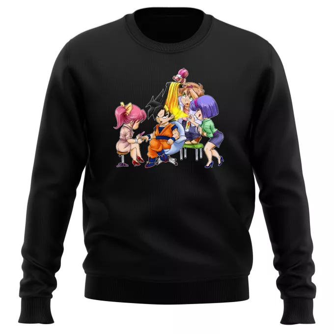 Felpe Paoridia Dragon Ball Z - DBZ Son Goku Super Saiyan
