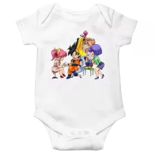 Korte mouwen Babyromper Manga-parodieën