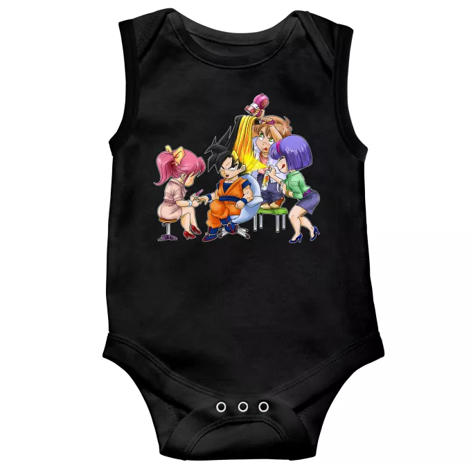 Body bimbo senza maniche Paoridia Dragon Ball Z - DBZ Son Goku Super Saiyan