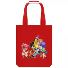 Shopper (Tote Bag) aus Bio-Baumwolle Manga-Parodien