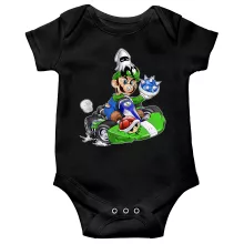 Traje de bebé de manga corta Parodias de videojuegos