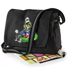 Sac à bandoulière Luigi « Kart Fighter - Player 2 » – Parodie Mario Kart