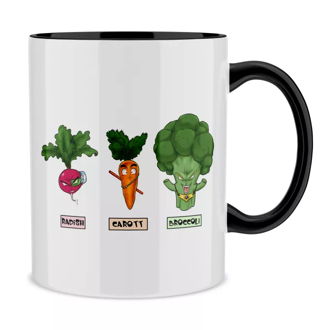 Mugs Parody of Dragon Ball Z - DBZ Son Goku, Broly and Vegeta