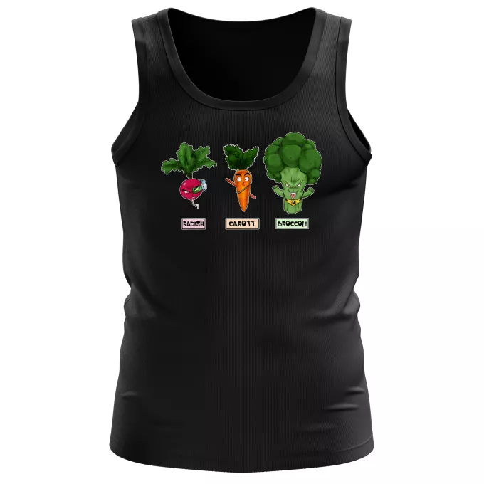 Men Tank Tops Parody of Dragon Ball Z - DBZ Son Goku, Broly and Vegeta