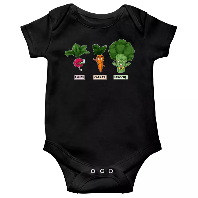 Short sleeve Baby Bodysuits Parody of Dragon Ball Z - DBZ Son Goku, Broly and Vegeta
