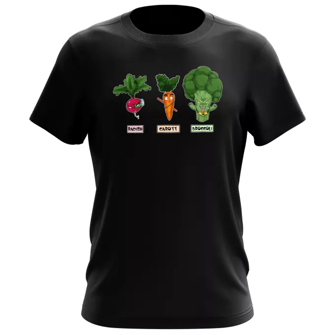 Men's T-shirts Parody of Dragon Ball Z - DBZ Son Goku, Broly and Vegeta
