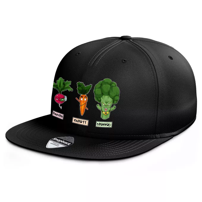 Flat Peak Cap Parody of Dragon Ball Z - DBZ Son Goku, Broly and Vegeta