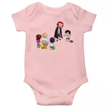 Traje de bebé de manga corta (chicas) Parodias de manga