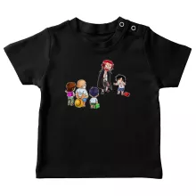 Camisetas bebé Parodias de manga
