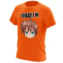 Camiseta Manga Style Stimmung Collection “Today I am Happy” – Parodia de Today I am