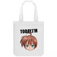 totebag Manga Style Stimmung Collection “Today I am Happy” – Parodia de Today I am