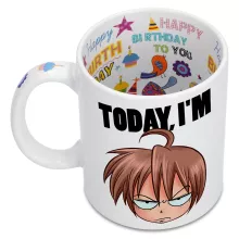 Tazza – Parodia dei Today I am